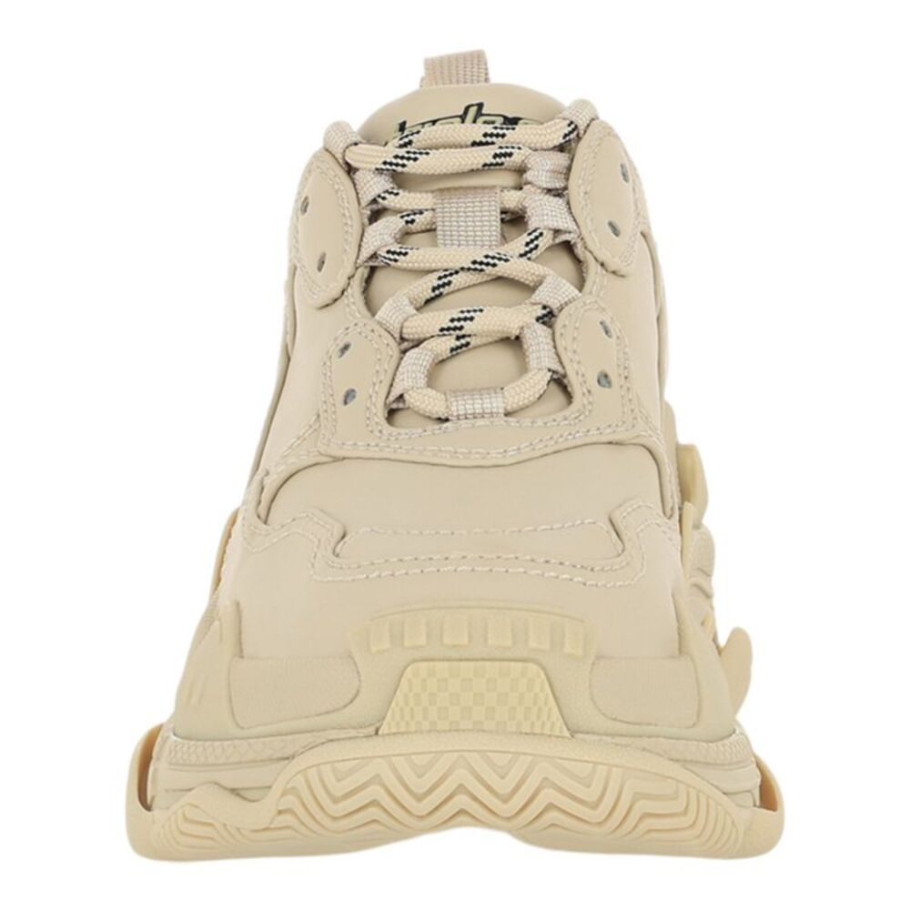 Balenciaga Triple S Low-Top Sneakers Beige Womens - Picture 4 of 6